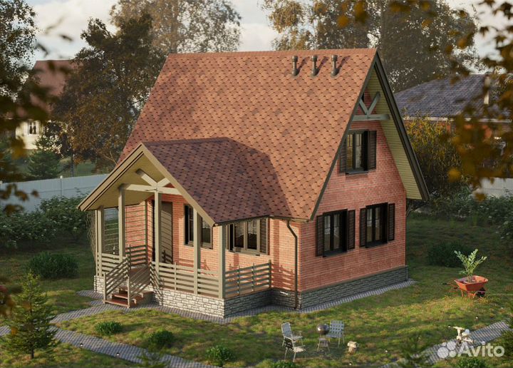 Фасадные панели berg Рубиновый