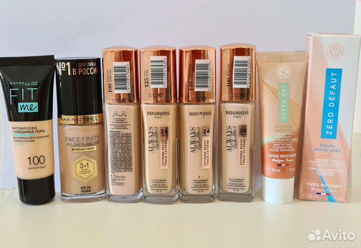 Крем тональный Bourjois Yves Rocher Maybelline