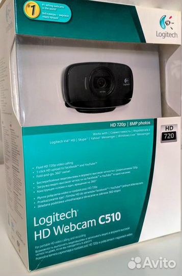Веб-камера Logitech HD Webcam C510
