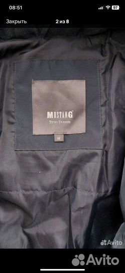 Куртка mustang зимняя (M)