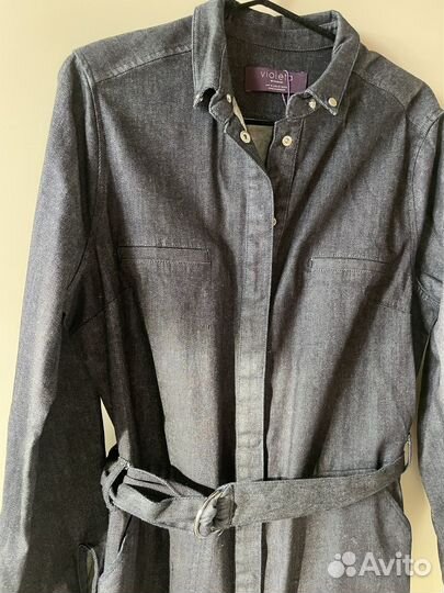 Violeta by Mango джинсовое платье, р.М(46-48 RU)