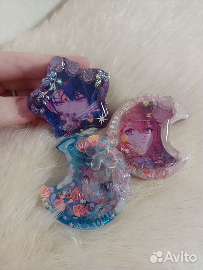 Геншин импакт шейкер брелок