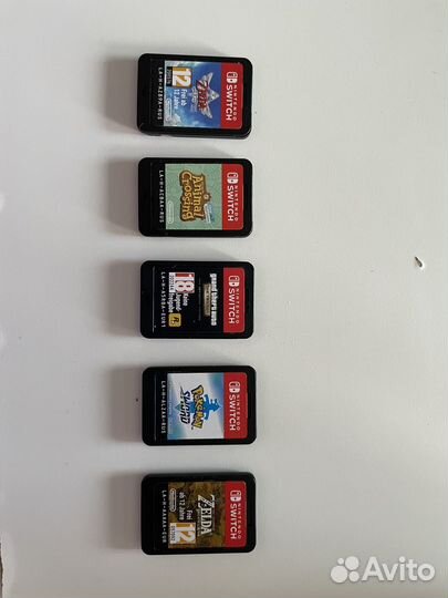 Игры нa кapтpиджax Nintendо Switсh