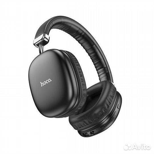 Наушники беспроводные hoco W35 MAX, накладные, чер