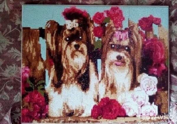 Вышивка крестиком, алмазная мозаика