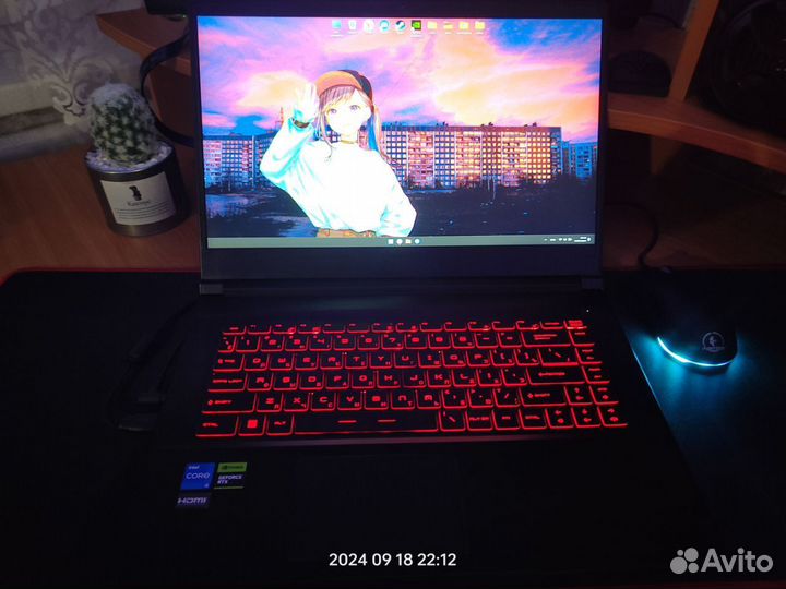 Msi Thin 63 / Core i5-12450H / 16Gb / RTX3050