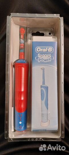 Электрическая зубная щетка oral b детская