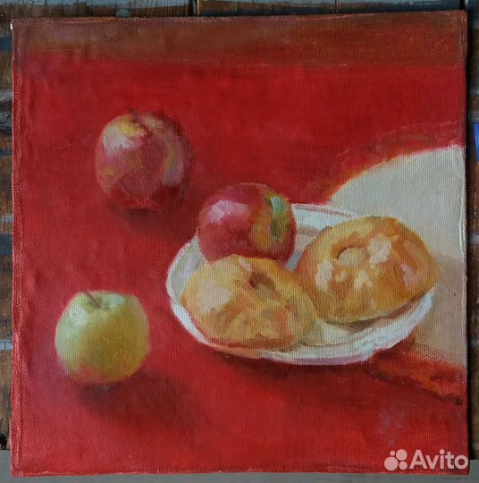 Этюд с яблоками