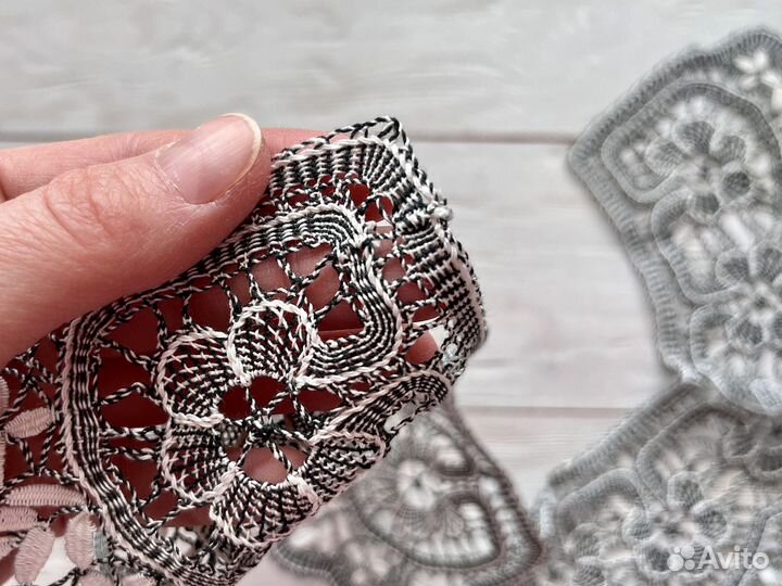 Воротник кружевной