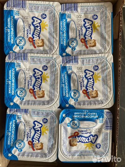 Творог агуша