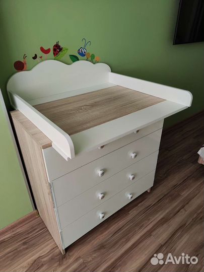 Пеленальная доска на комод