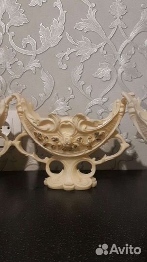 Подсвечник и конфетницы