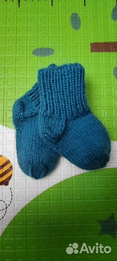 Носки вязаные детские ручной работы