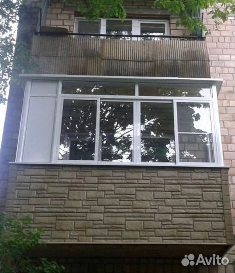 Пластиковые балконы собственное производств