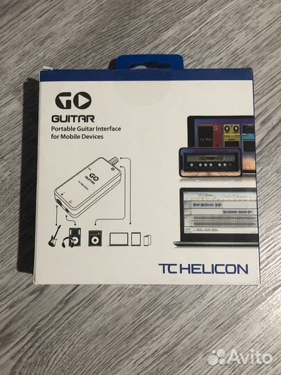 Внешняя звуковая карта TC helicon GO guitar