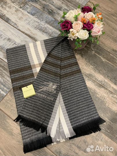 Палантин кашемировый Burberry два оттенка