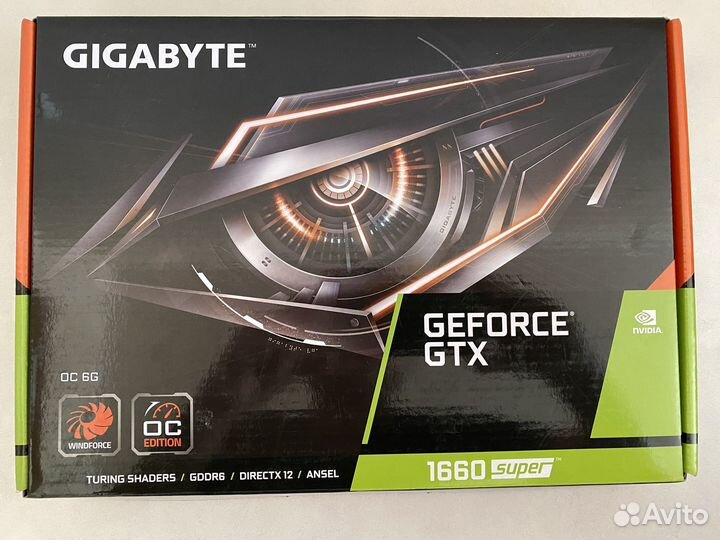 Видеокарта gtx 1660 super 6gb