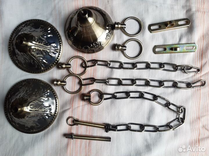 Запчасти для люстры колпаки цепи карабины бугеля