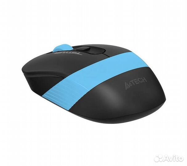 Беспроводная мышь A4Tech Fstyler FG10, черный/сини