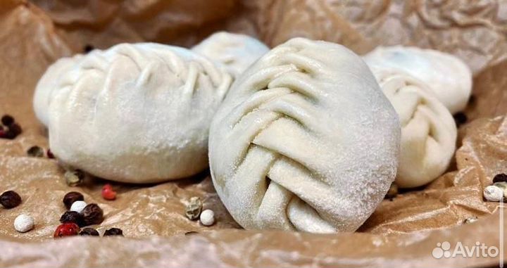 Вареники,буузы, пельмени,манты,чебуреки,хинкали