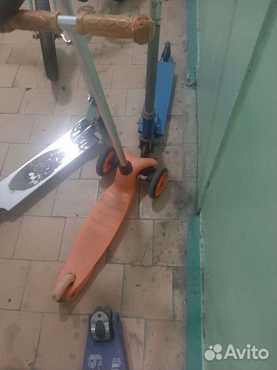 Самокат детский бу 3 шт