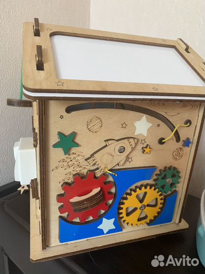 Бизиборд домик большой