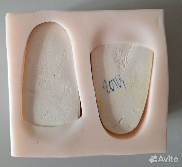 Силиконовая форма для кукольный обуви