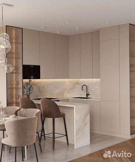 Стильные готовые модульные кухни