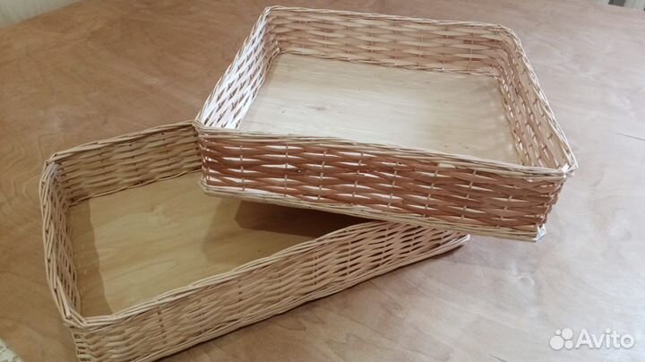 Лотки плетеные,багетница