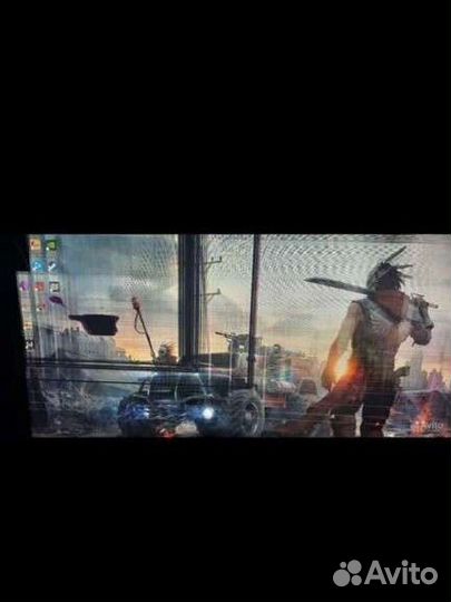 Монитор LG 32 дюйма битый