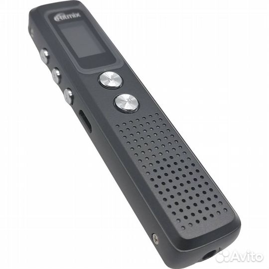 Диктофон ritmix RR-120 4Gb black (MP3,WAV, аудиоплеер)