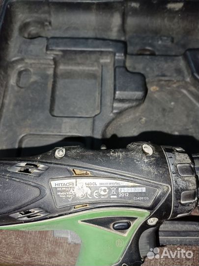 Шуруповерт hitachi 14.4