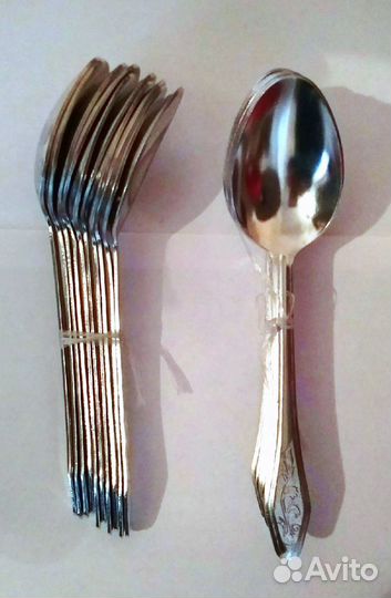 Ложки алюминиевые. Столовые. Новые