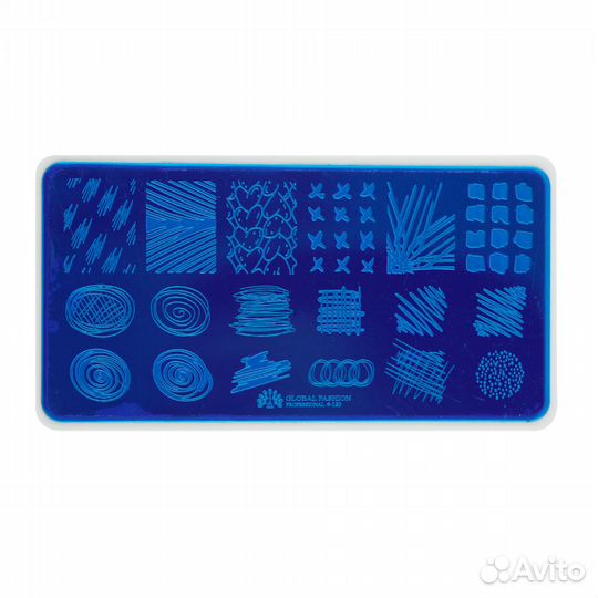 Диск для стемпинга Global Fashion #-120