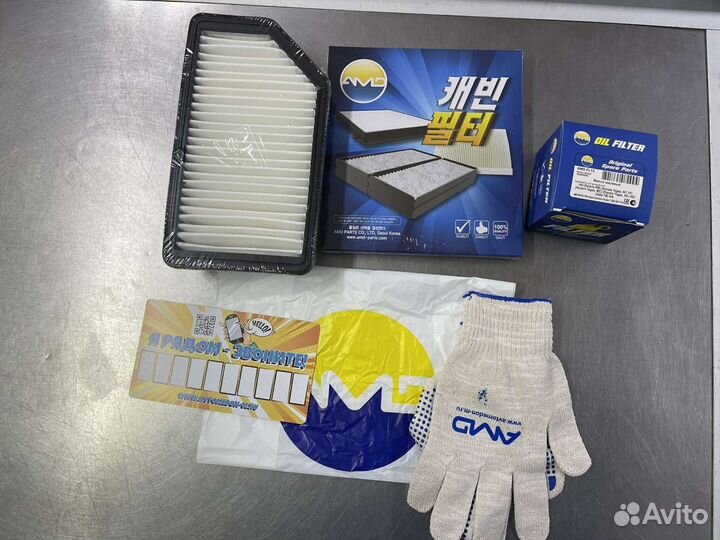 Комплект фильтров для соляриса и рио