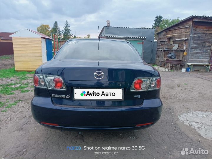 Mazda 6 2.0 AT, 2007, 201 000 км