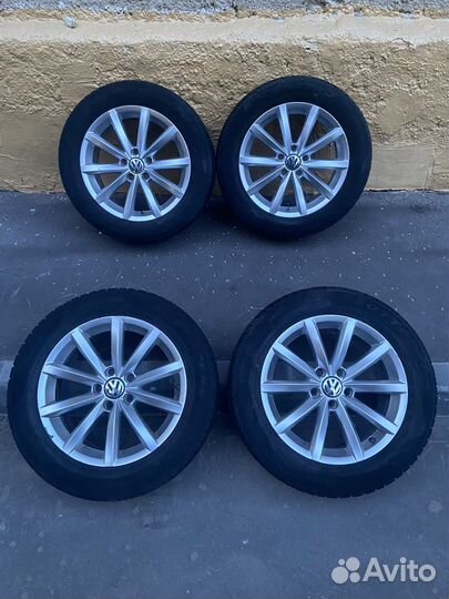 Комплект R17 оригинальных колес VW Tiguan
