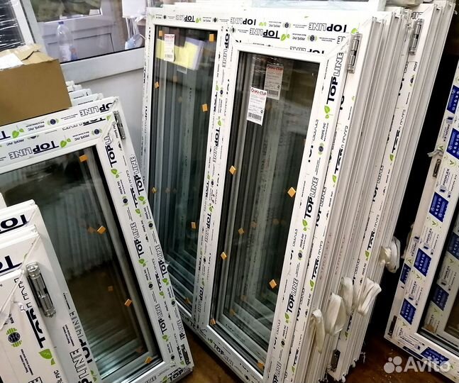 Окна 600х1200 мм пластиковые