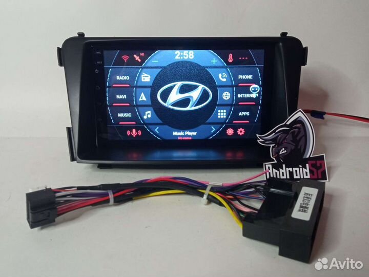 Магнитола на hyundai i40 2gb 32gb