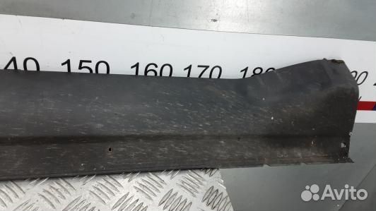 Накладка на порог mitsubishi outlander 2 (BEA31GZ0