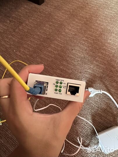 Медиаконвертер snr cvt 1000sfp