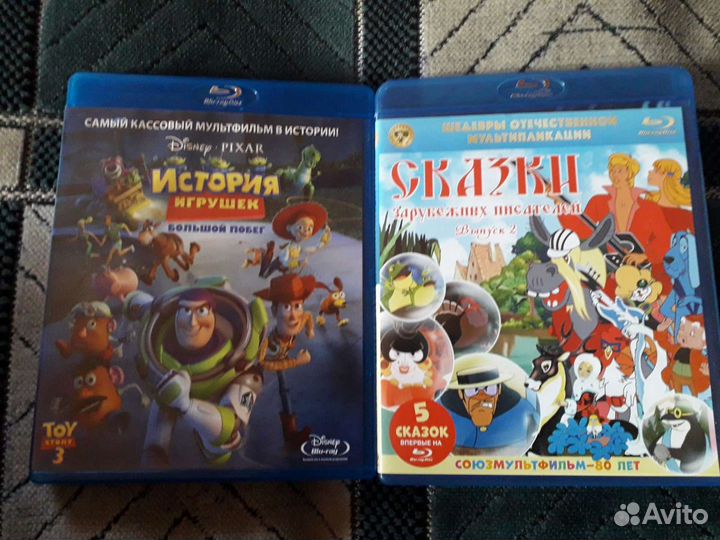 DVD, Blu-ray диски с фильмами