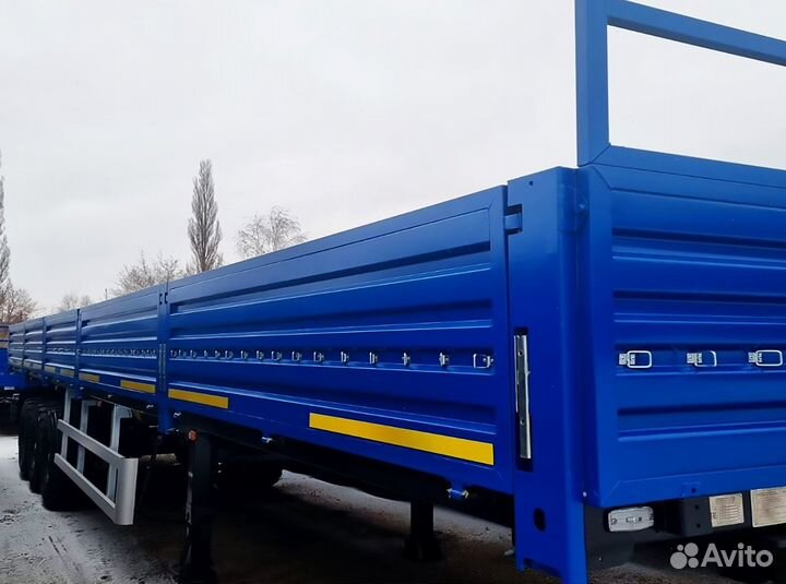 Полуприцеп бортовой ТЗА 588513, 2024