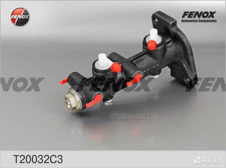 Fenox T20032C3 Цилиндр главный привода тормозов