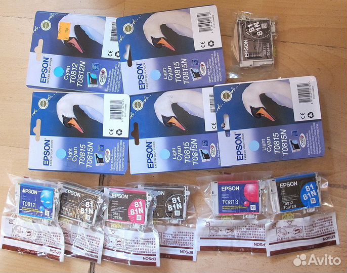 Новые и б\у картриджи для принтера epson