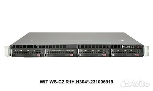 Сервер Supermicro WIT WS-C2.R1H.H304-231006919