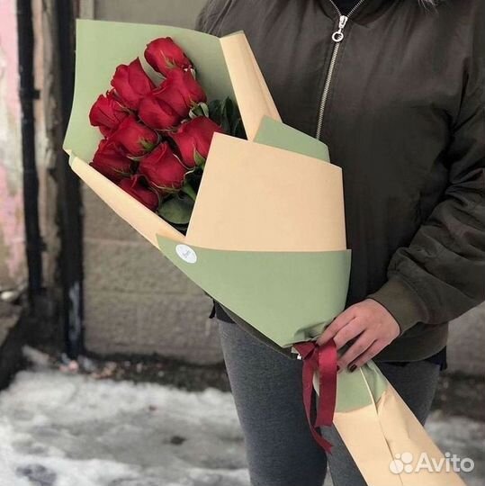 Высокие розы Гигантские розы Доставка цветов