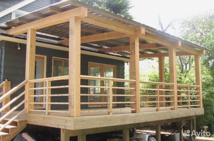 Пристройка к дому / Беседка / Терраса / Веранда