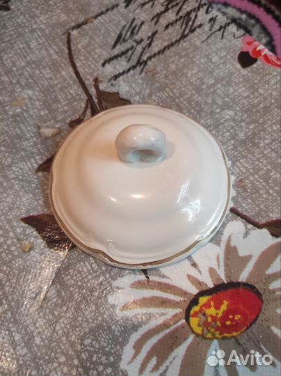 Крышка для сахарницы фарфор