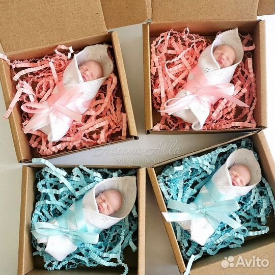 Силиконовый пупсик 6 см для Barbie